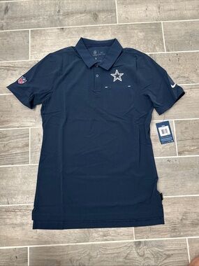 NFL Navy Dallas Cowboys Polo Shirt with Team Star